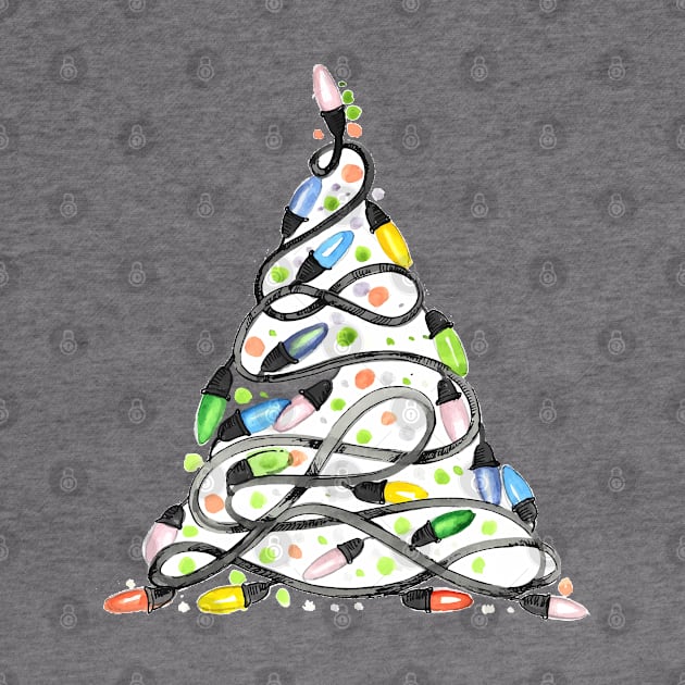 Light Christmas tree by Mako Design 